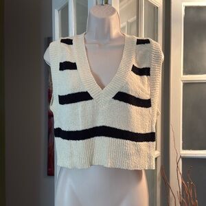 🖤🤍NWT Free People Santa Monica Vest XS 🤍🖤